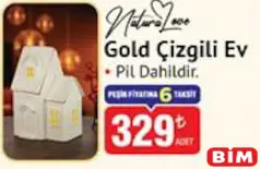 NATURALOVE GOLD ÇİZGİLİ EV fiyat ve kampanya bilgisi
